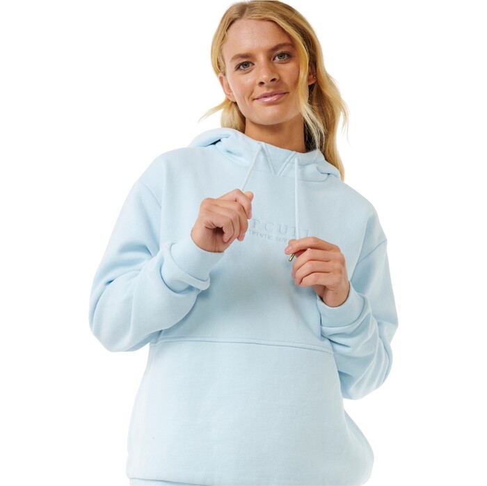 2024 Rip Curl Womens Premium Surf Hoodie GFEDU9 - Light Blue